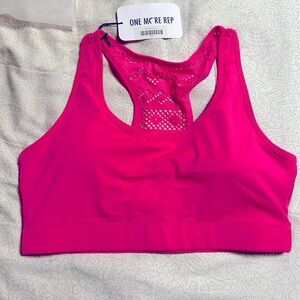 Zyia Bomber Bra (L) in Hot Pink